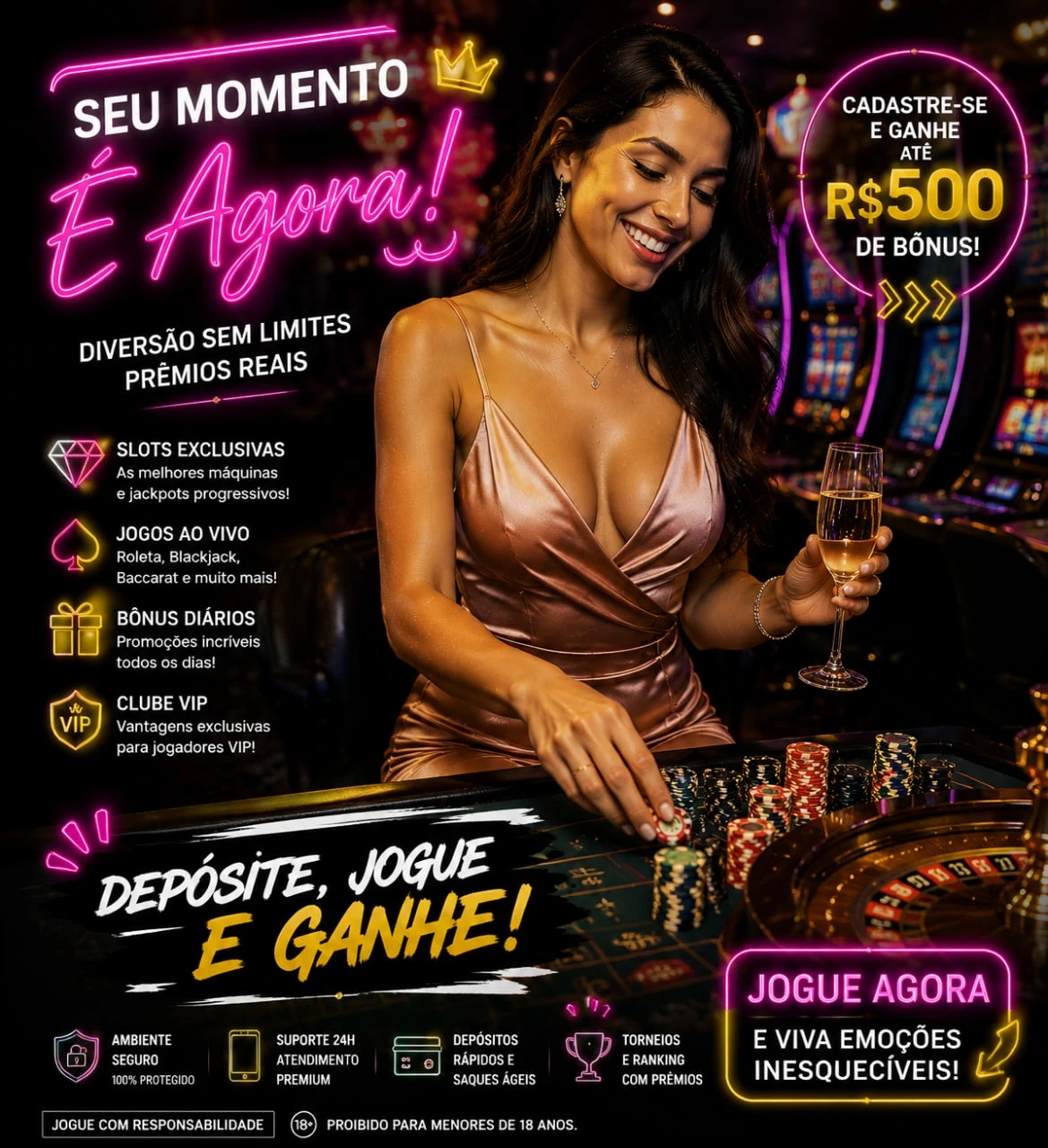 Pagamentos e segurança no app
